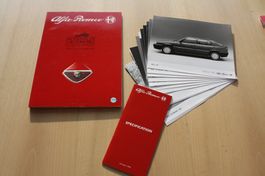 Alfa Romeo Pressemappe/Fotos Paris 1990  164 Quadrifoglio