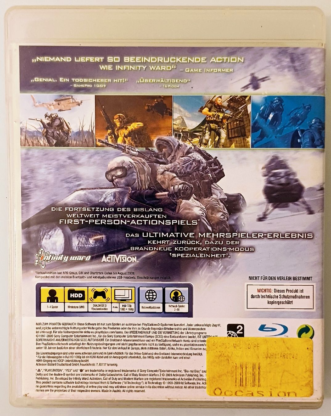 Sony Giochi: PS3 Spiele-Set: COD: Modern Warfare 2 + Battlefield 3 – Usato da Zürich venduto da Stylz79 4