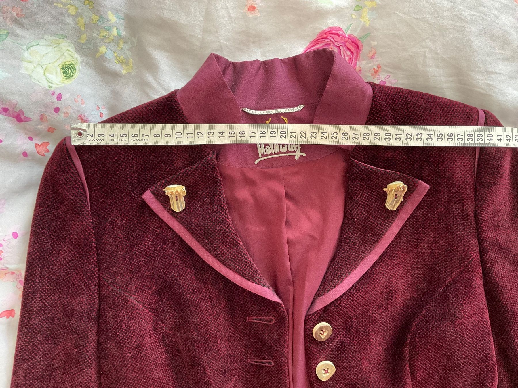 Jacken: Mothwurf edle Jacke Blazer Gr 36 Bordeaux NEU – Neu (gemäss Beschreibung) aus Urdorf von alda02 4