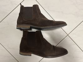 Tommy Hilfiger Chelsea Boots, Grösse 45, Braun, Top!