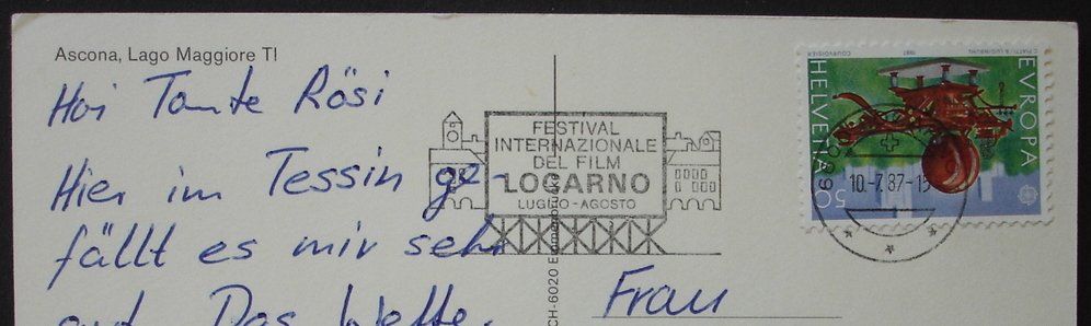 Cartoline postali: ASCONA – Usato da Jona venduto da philajona 1
