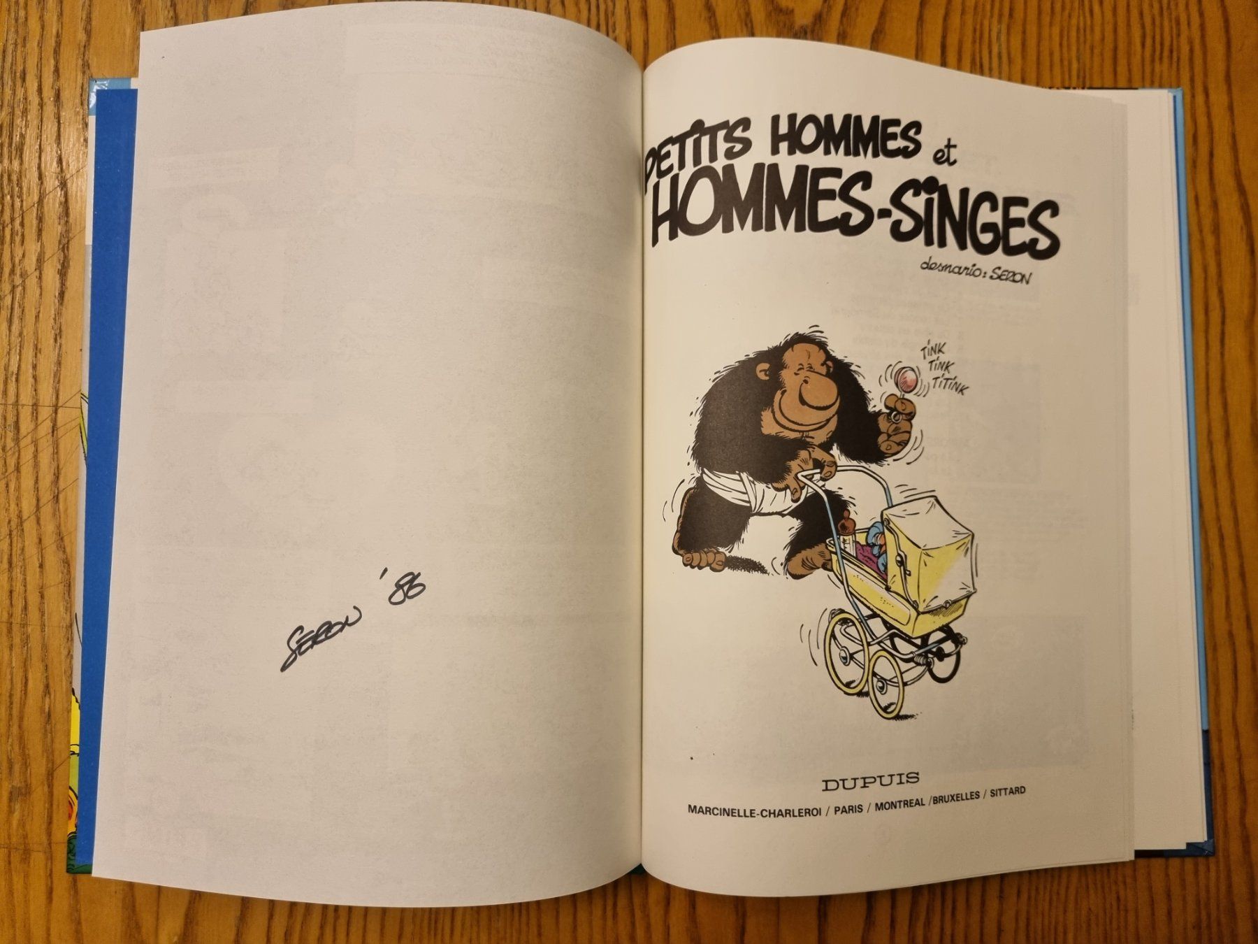 Fumetti: BD Les Petits Hommes No 14 EO (TBE) Dédicace Seron – Usato da Palézieux-Village venduto da magic1980 2