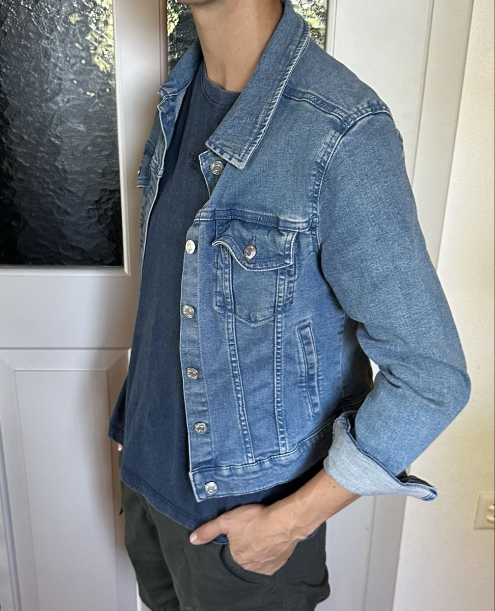 Pull&Bear Giacche: Pull&Bear Jeansjacke, Gr. M – Usato da Wolfhalden venduto da Bilgi90
