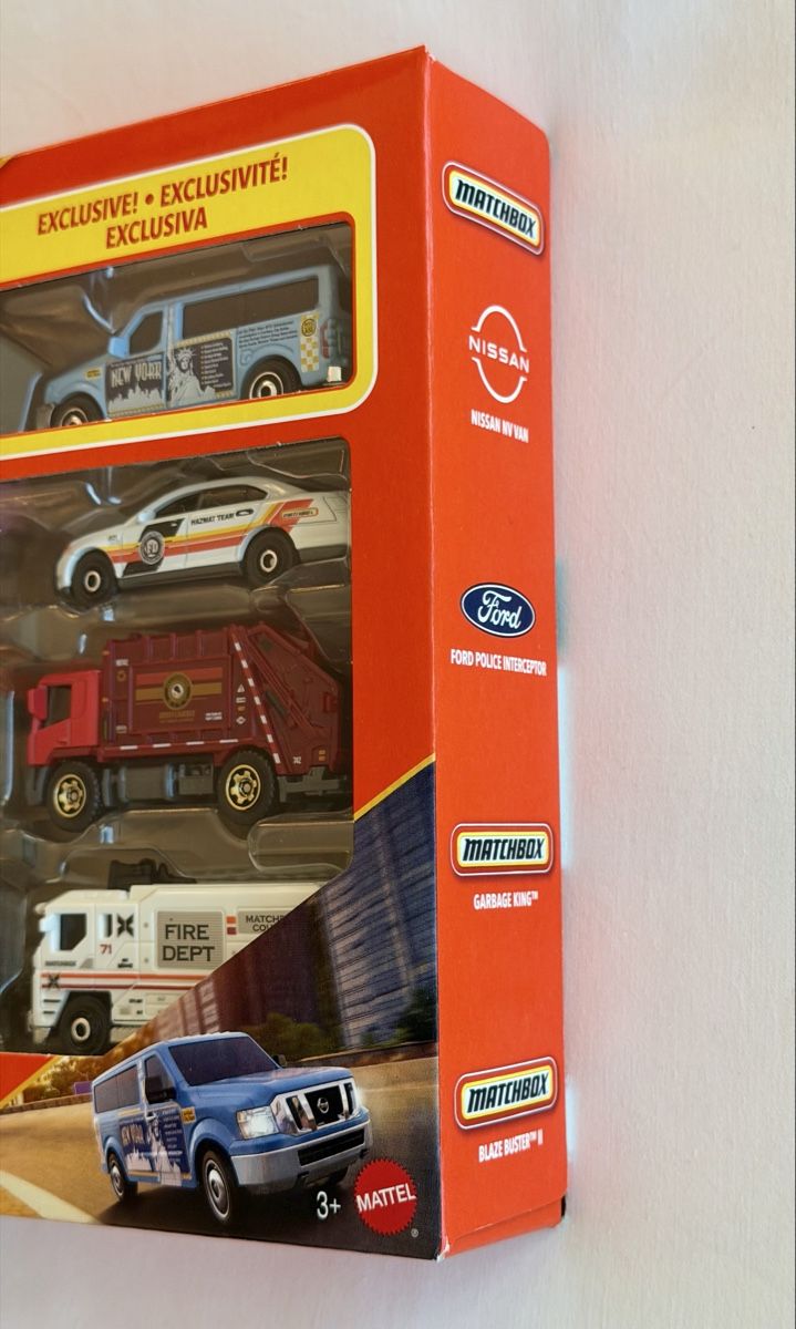 Matchbox Voitures modèles: Matchbox 8er Set mit exklusivem Nissan NV Van – Neuf avec emballage d'origine à Oberembrach par theZaz 3