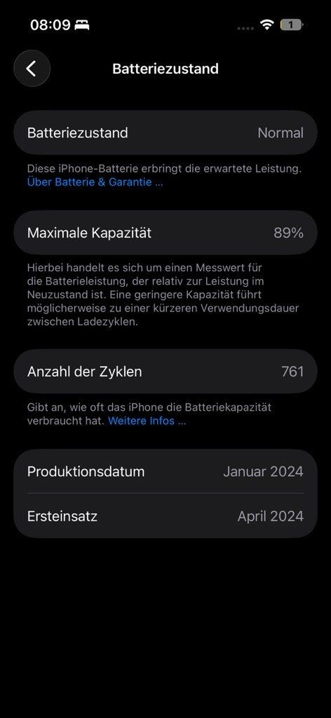 Apple Portables: iPhone 15 128GB Black – D'occasion à Würenlos par RiciWal 1