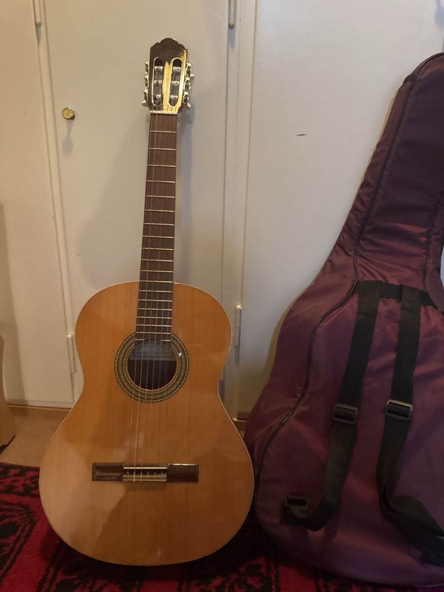 Musikinstrumente: Gitarre Akustik mit Koffer gut erhalten – Gebraucht aus Herisau von Brockinet 3