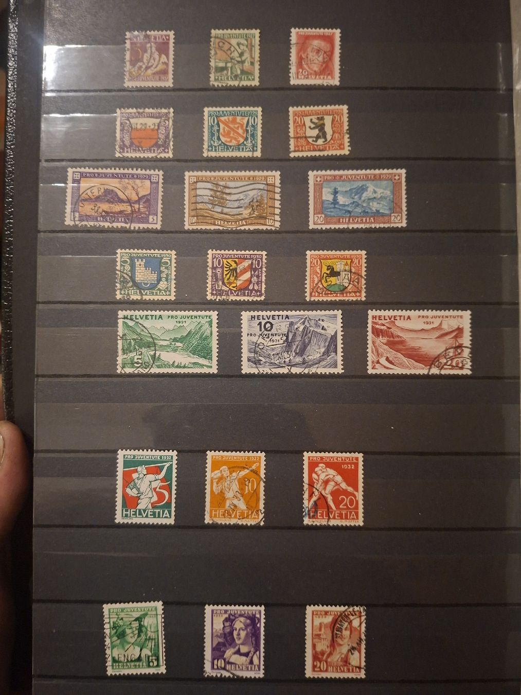 Tous les timbres: Pro Juventute Sammlung  – D'occasion à Balgach par SIMEON27 2