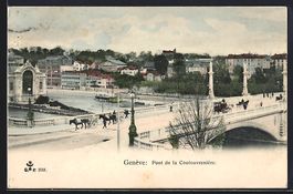 AK Genève, Pont de la Coulouvrenière