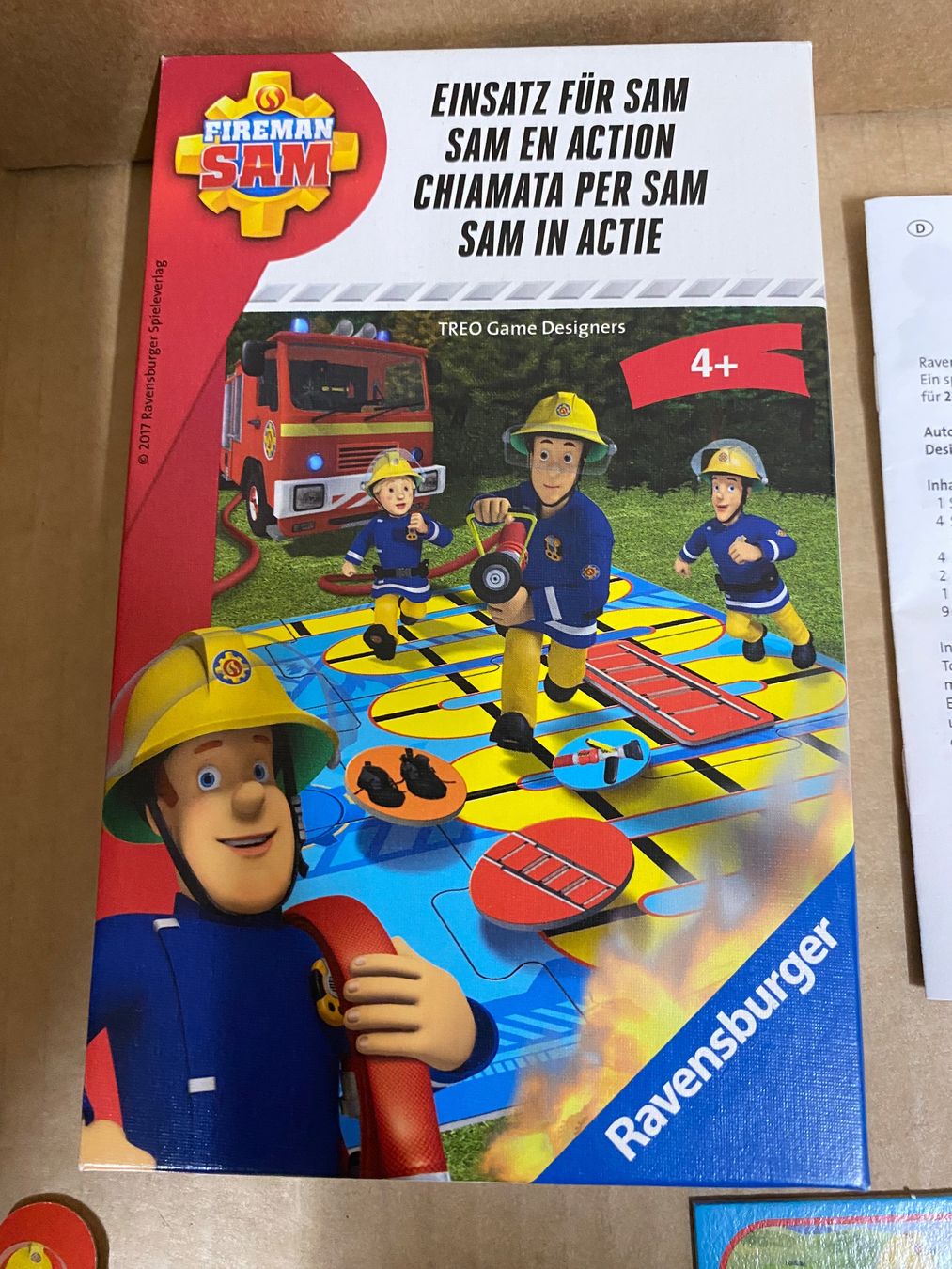 Ravensburger Giochi: Ravensburger Mitbringspiele Einsatz für Feuerwehrmann Sam – Usato da Eschlikon TG venduto da RamonaSt 3