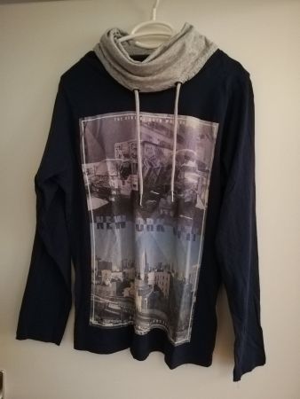 Langarmshirt mit Kragen Gr. XS