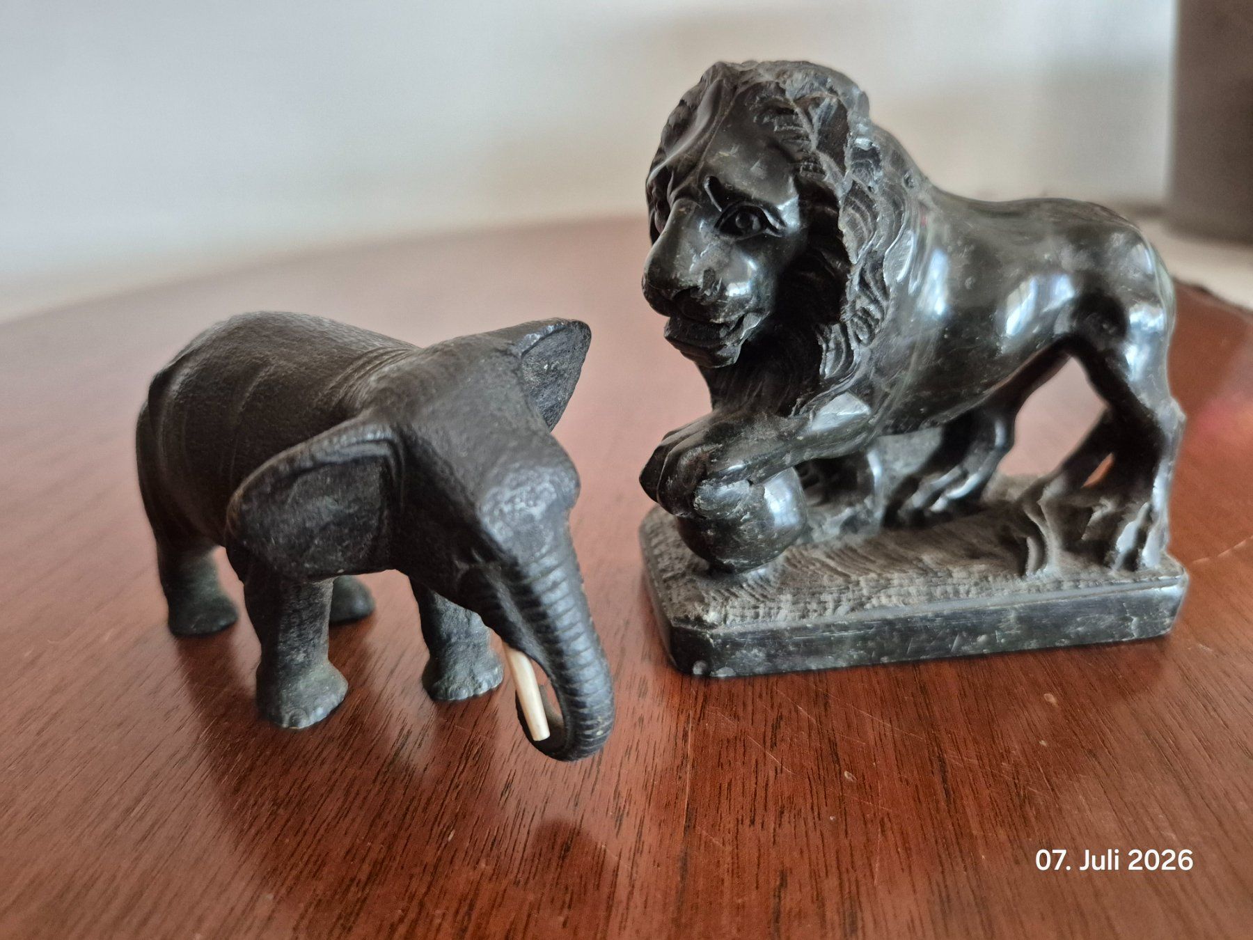 Statuette: Antike Vintage Gussfigur und Steinfigur – Usato da Bronschhofen venduto da mar_mjc9