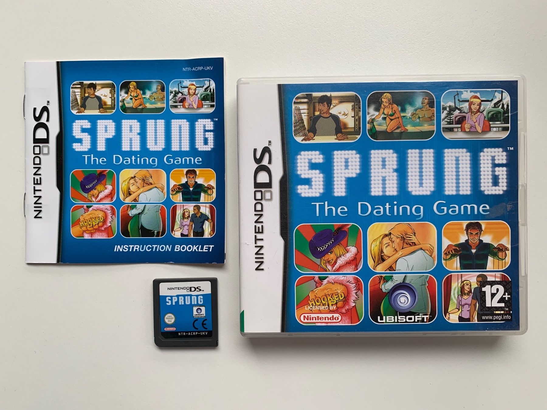 Nintendo Giochi: Nintendo DS: SPRUNG - The Dating Game – Usato da Kaiseraugst venduto da Marsupower