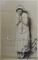 Olive Sloane (1896-1963) Schauspielerin - Autogramm