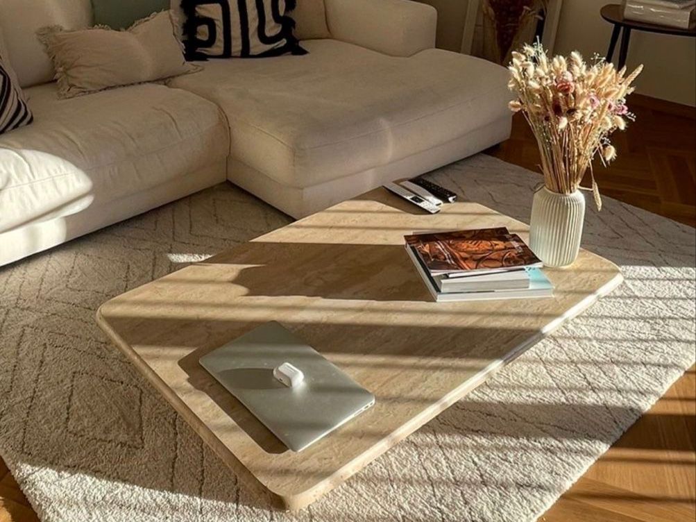 Tavoli: Vintage Couchtisch aus Travertin – Usato da Zürich venduto da viv_nevi