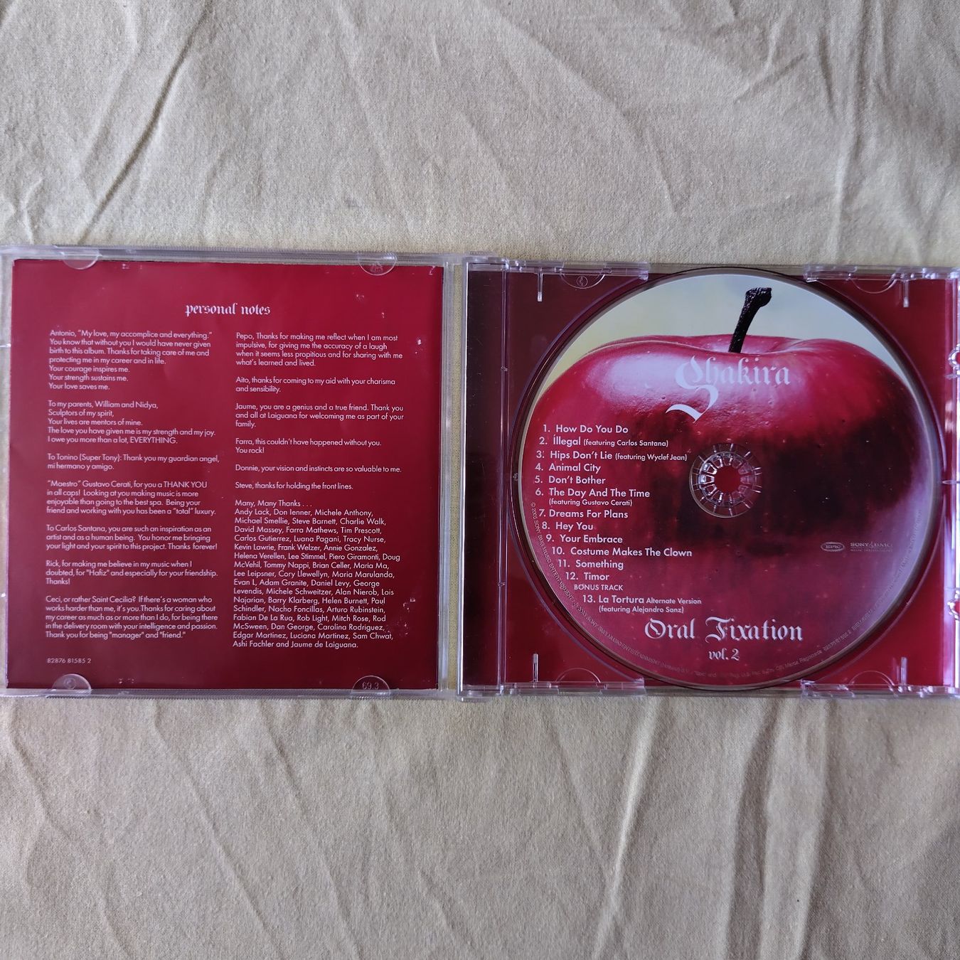 CDs: CD von Shakira – Gebraucht aus Buchs von mdi_mpx5 1