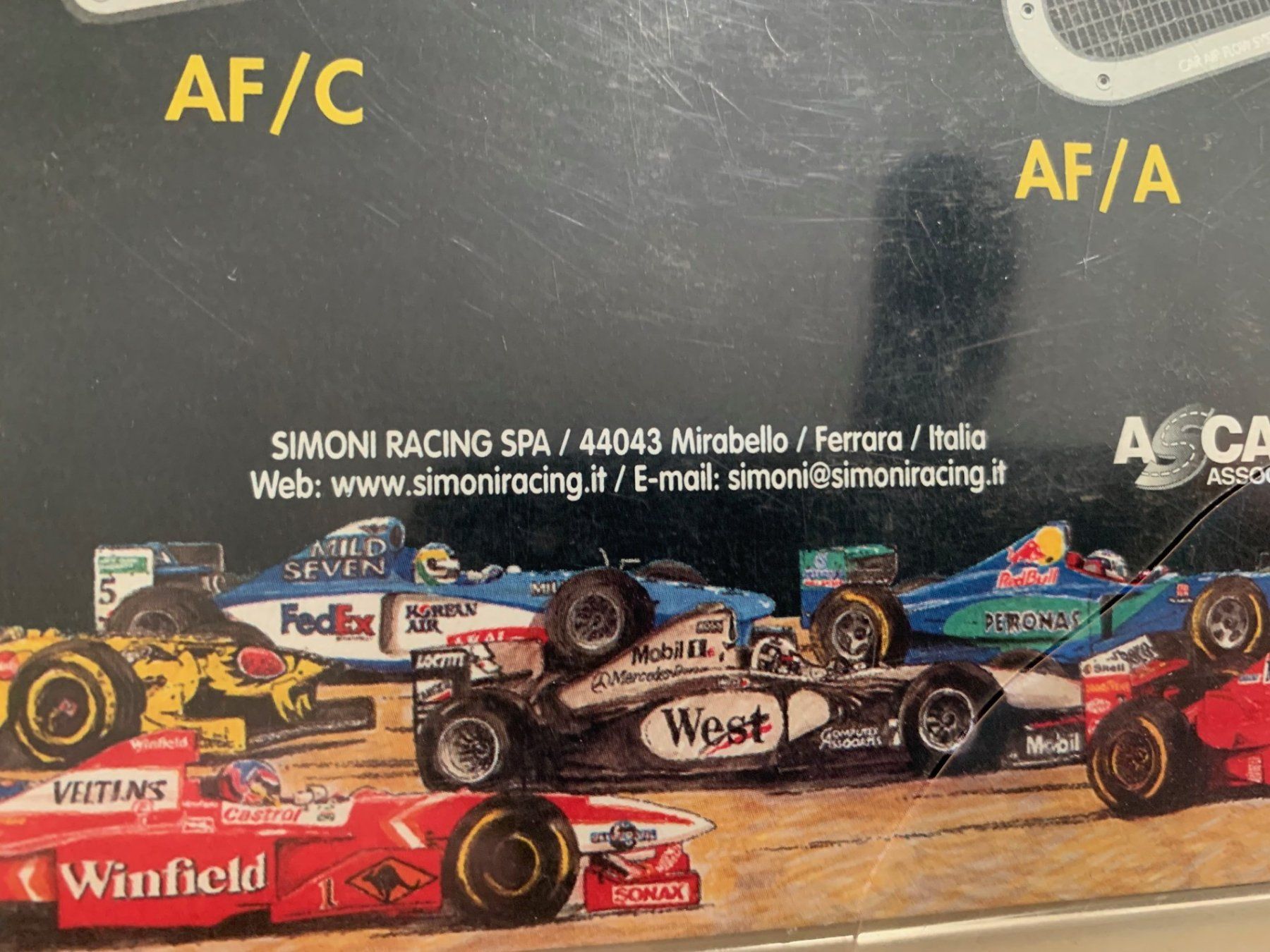 Toutes les décorations: Universal Schwarz Air Flow Racing Dekoration Seite – Neuf avec emballage d'origine à Emmen par newdeal1970 4