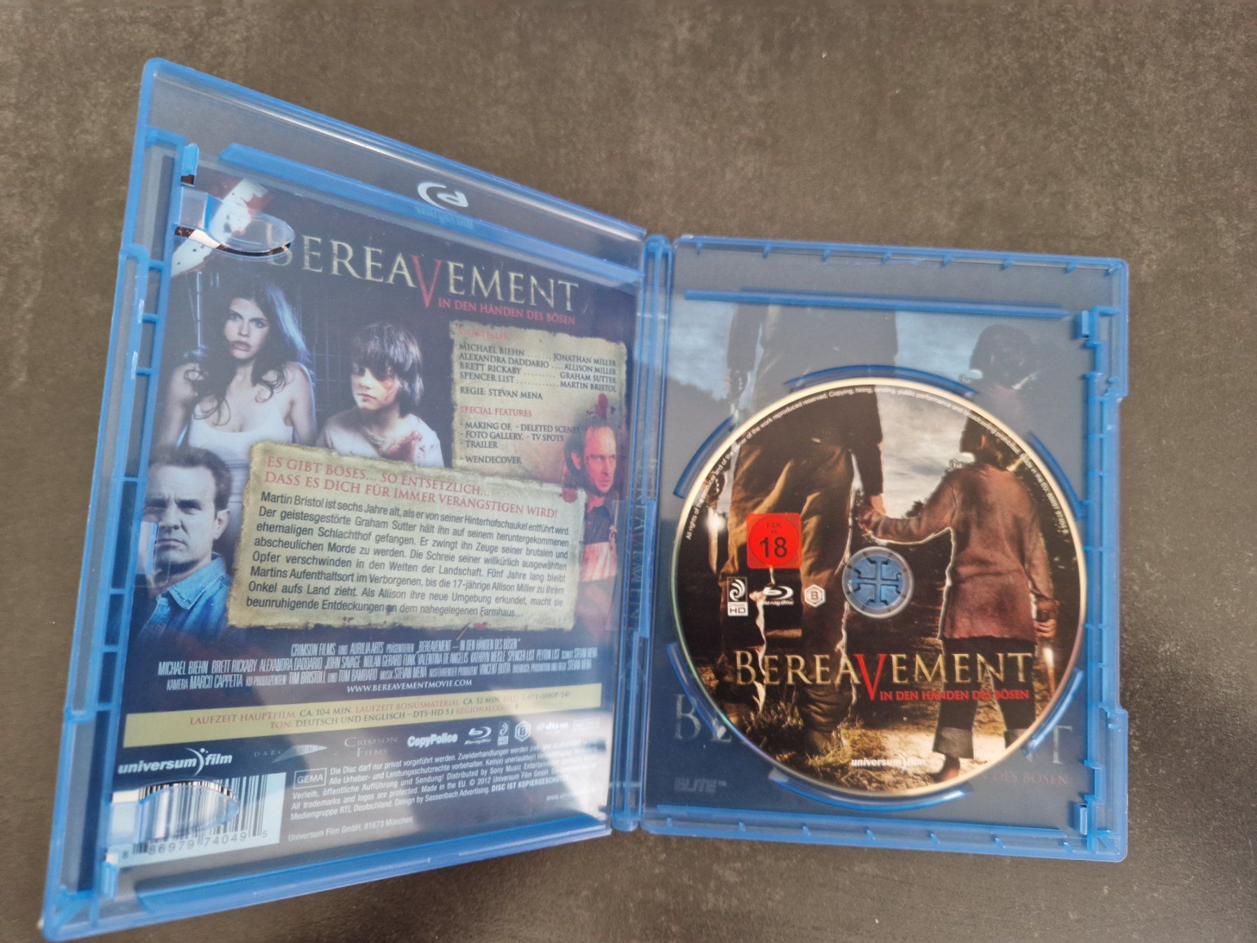 Tutti i DVDs: Bereavement Blu-Ray Topzustand – Usato da Buchs SG venduto da Herc01 1