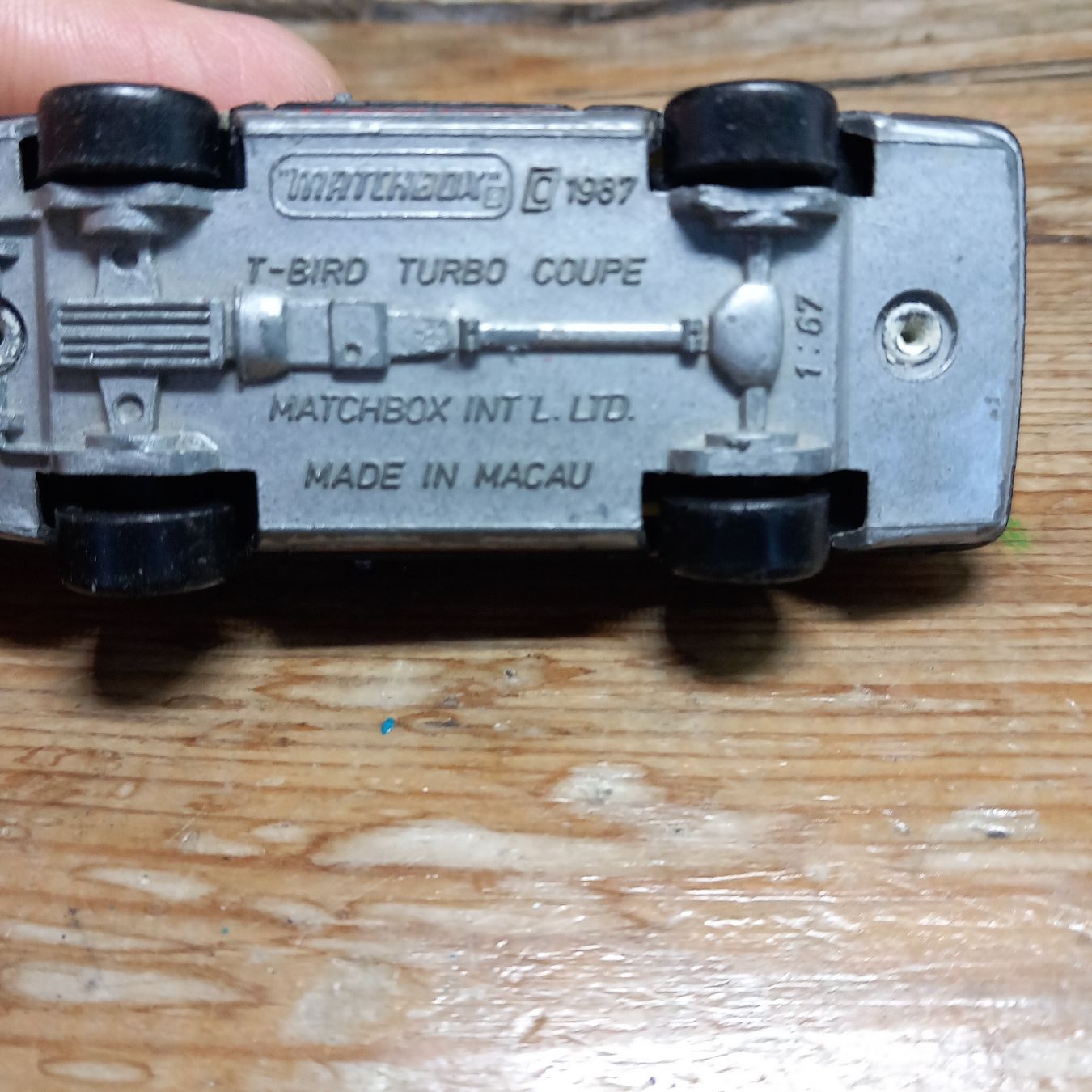 Matchbox Giocattoli: Turbo Coupe, 1987, Matchbox T-Bird – Usato da Ebnat-Kappel venduto da blazzi 4