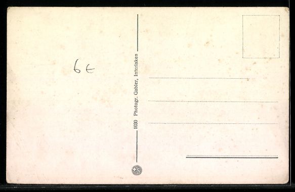 Cartoline postali: Wengernalp, Bergbahn-Station, Blick auf  – Usato da Berlin venduto da bartko-reher 1