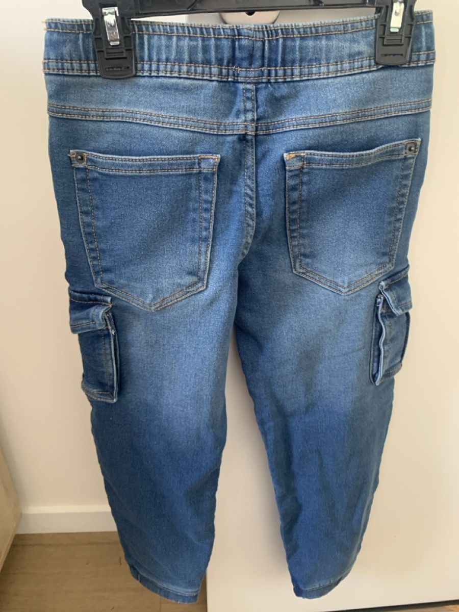 Pantaloni: Pantalon jeans cargo L&D, taille 128 – Nuovo e nell'imballaggio originale da Lausanne venduto da mik_l5py 2