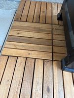 Terrassenfliesen aus Holz