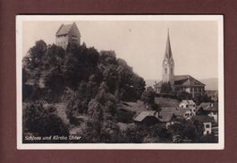 USTER - Schloss und Kirche - 1928