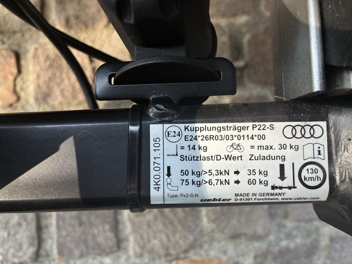 Supporti per biciclette: Audi Fahrradträger – Usato da Horgen venduto da Alexmr 8
