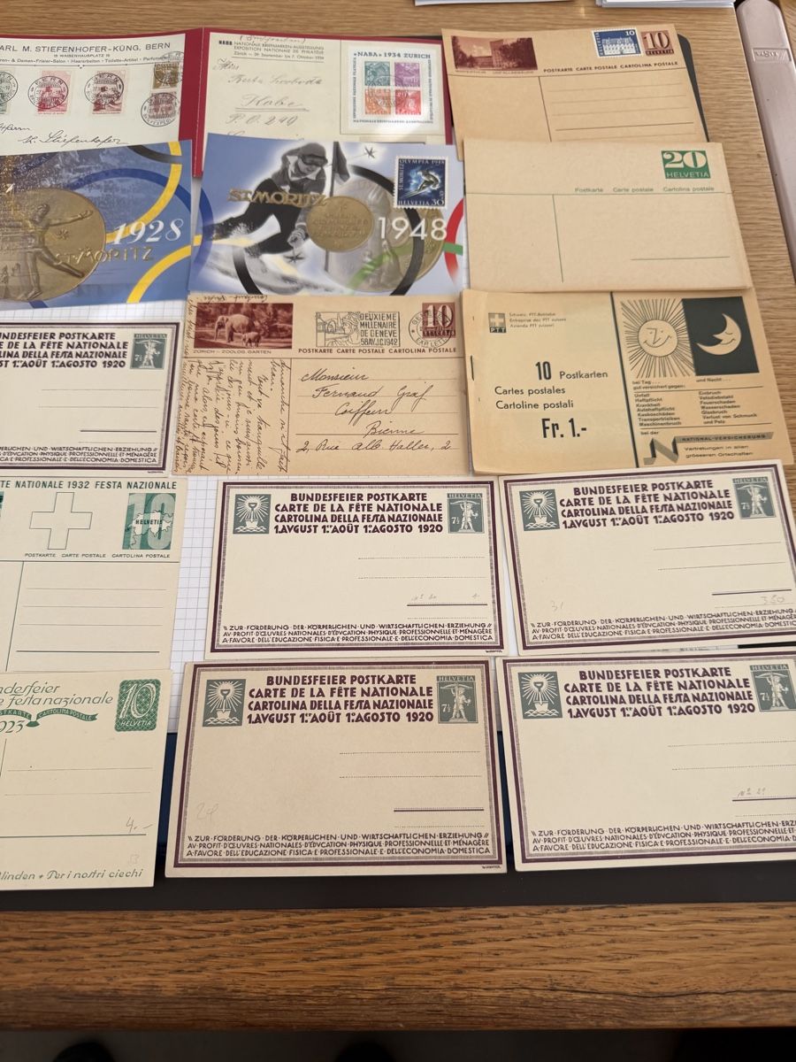 Cartes postales: 50 Postkarten Schweiz ab Alt – D'occasion à Murgenthal par Tina_4055 4