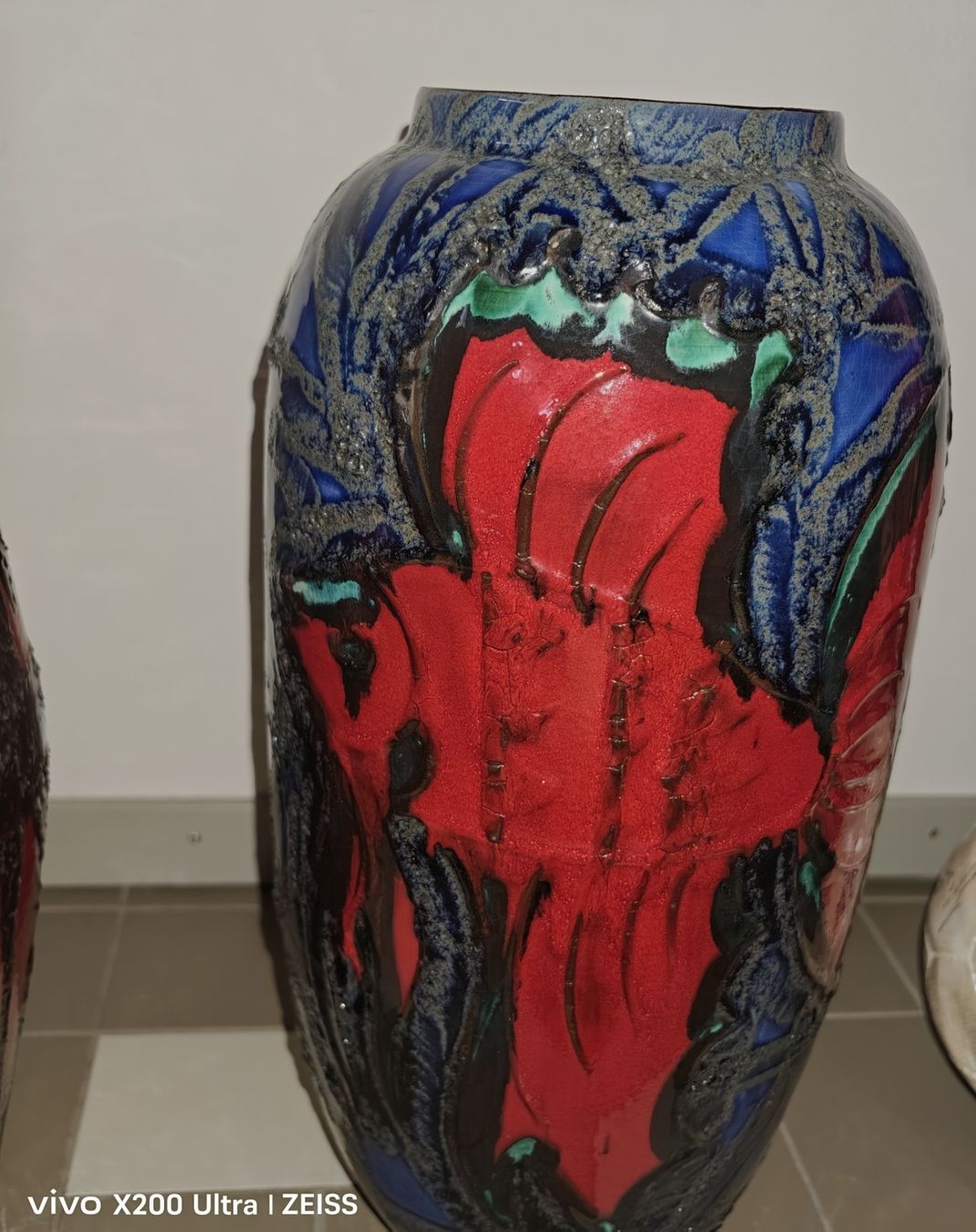 Vasi & Recipienti: Große Vase in Form eines dicken Lavafisches – Usato da Schlieren venduto da Nemofisch
