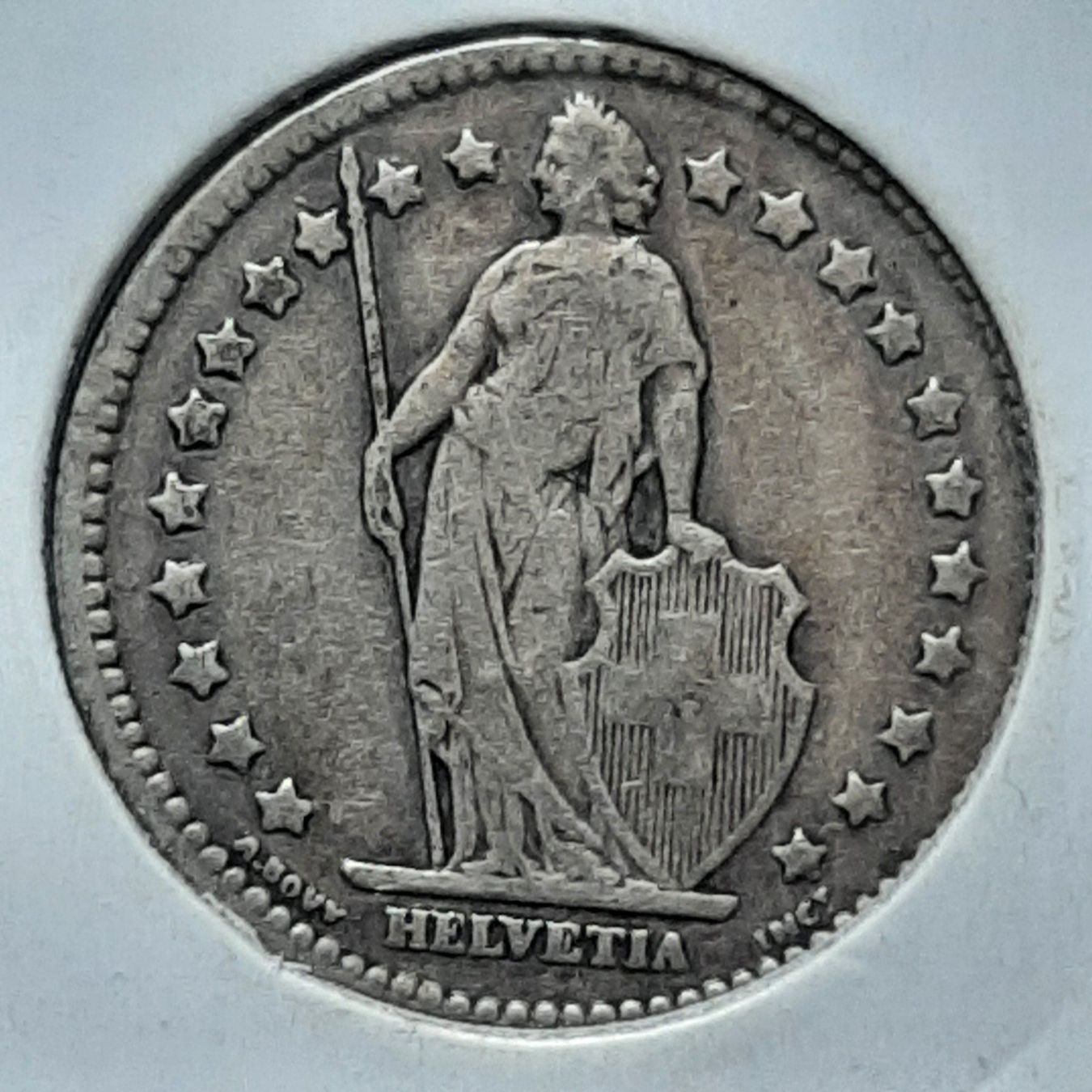 Alle Münzen: 1 Franc Suisse 1911 – Gebraucht aus Carouge GE von cecob0909 1