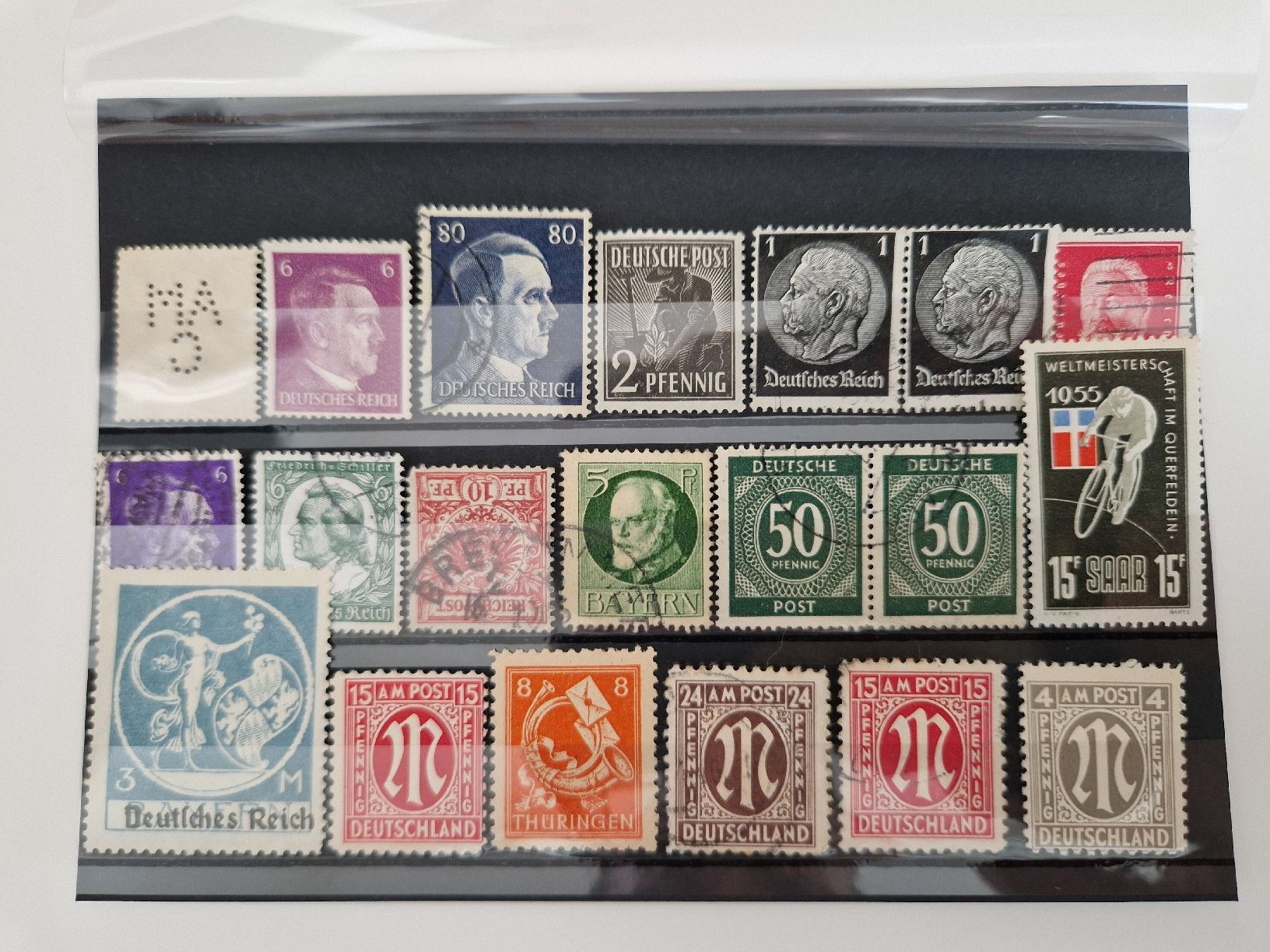 Tutti i francobolli: Deutsches Reich Deutsche Post Briefmarken – Usato da St. Gallen venduto da Enrico_SG