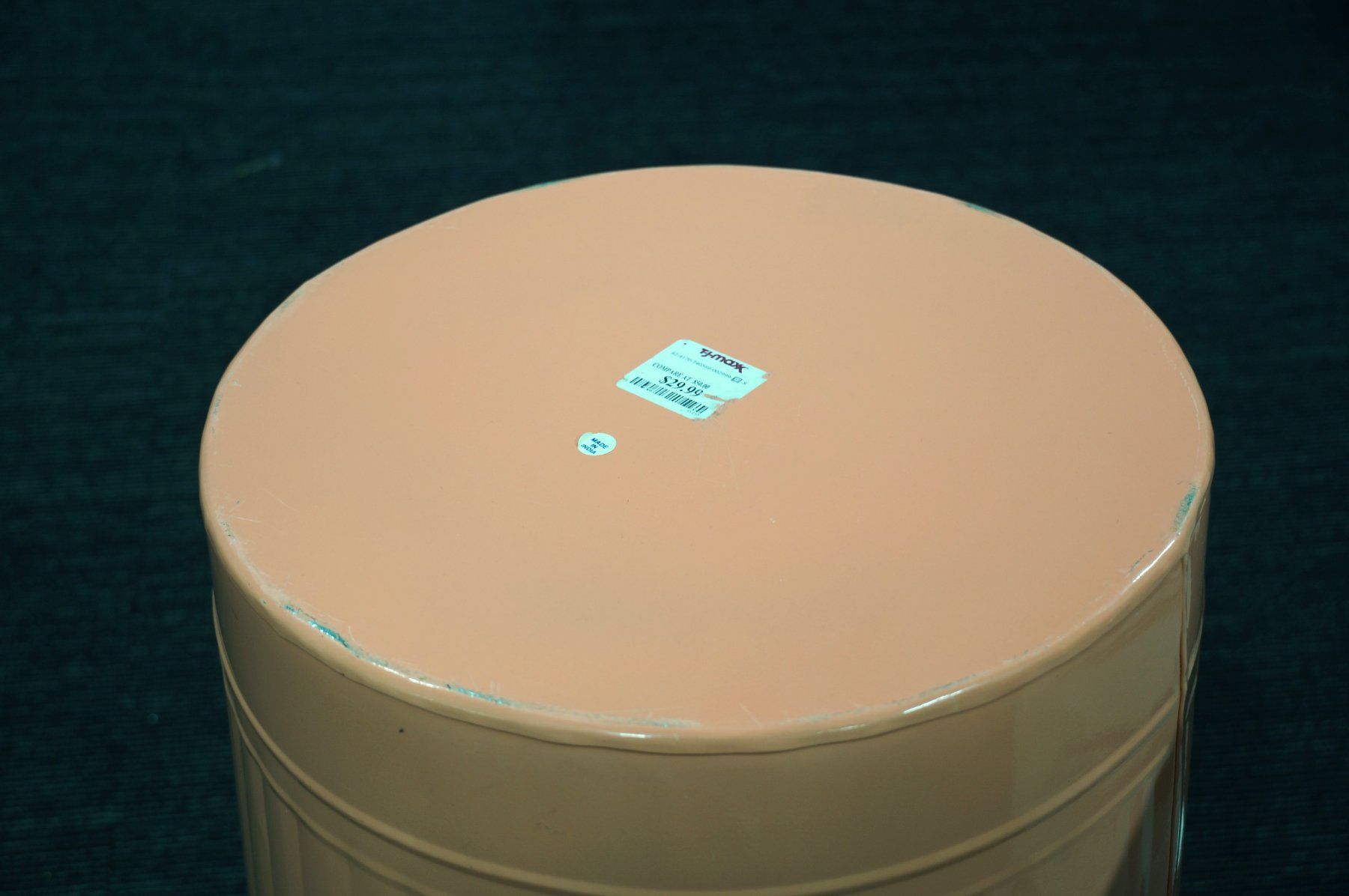Abfalleimer: TJ MAXX Pink-orange-farbene Mülleimer 19" – Gebraucht aus Rüti ZH von Restwert_Rueti_ZH 8