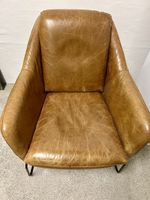 [PREMIUM]: Maisons du Monde - Loungesessel Echtleder Cognac
