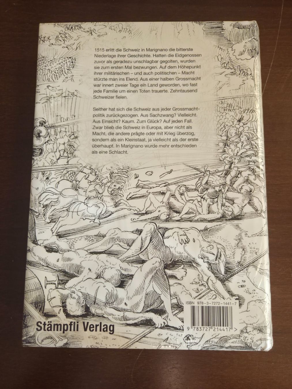 Livres: Markus Somm: Marignano 2015 Stämpfli – Neuf avec emballage d'origine à Aldesago par lusuardi 1