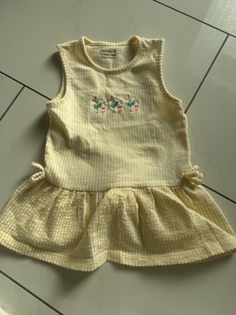 Kleid Primark gelb gestreift Gr.98