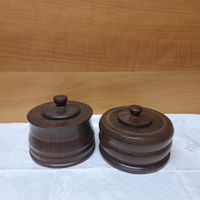 2 schöne Vintage Holzdosen (3)