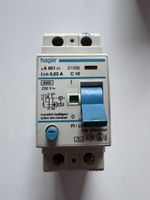 Hager FI/LS-Schutzschalter 0.03A C10, HE6, CHF 25