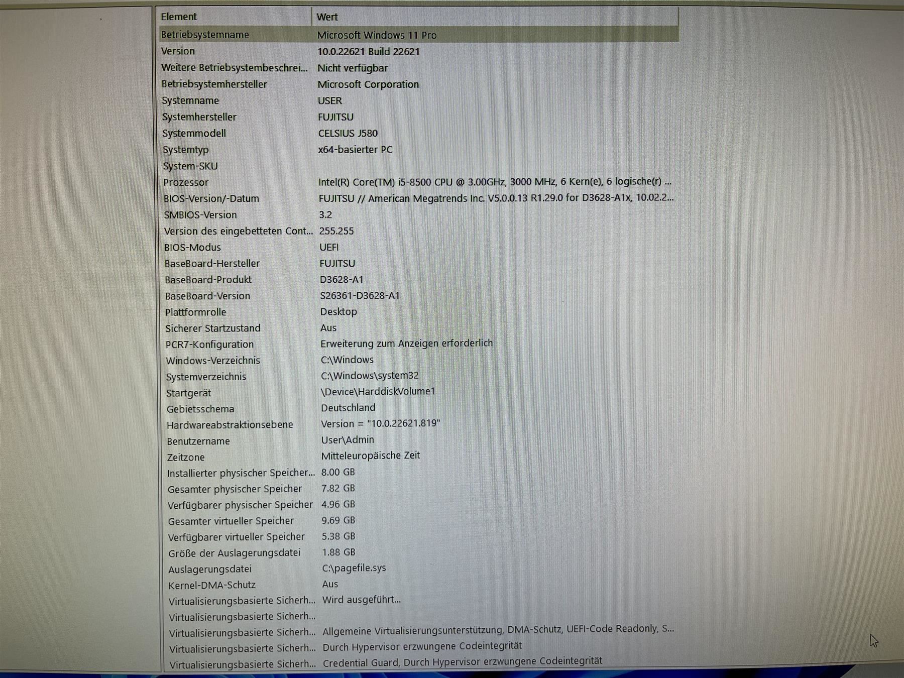 Fujitsu PC: Fujitsu Celsius J580 Betriebsbereit! – Usato da Niederdorf venduto da LeptonAG 4