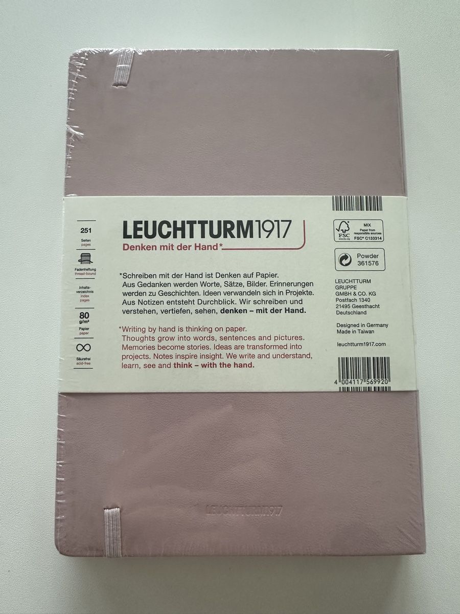 Blocchi: Leuchtturm1917 Notizbuch – Nuovo e nell'imballaggio originale da Fällanden venduto da Xenia.R 1