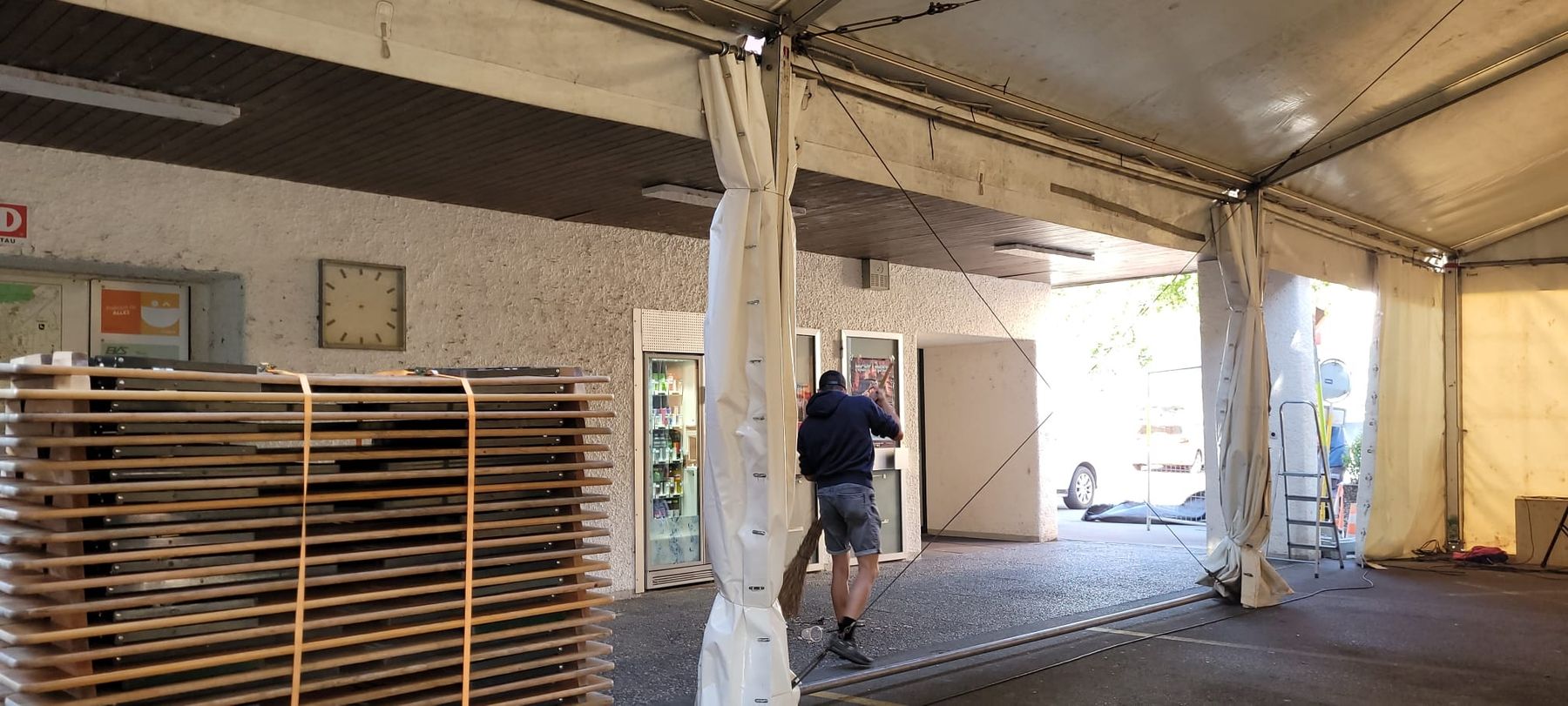 Zelte & Pavillons: festzelt 10x20m – Gebraucht aus Mels von Julian1111 8