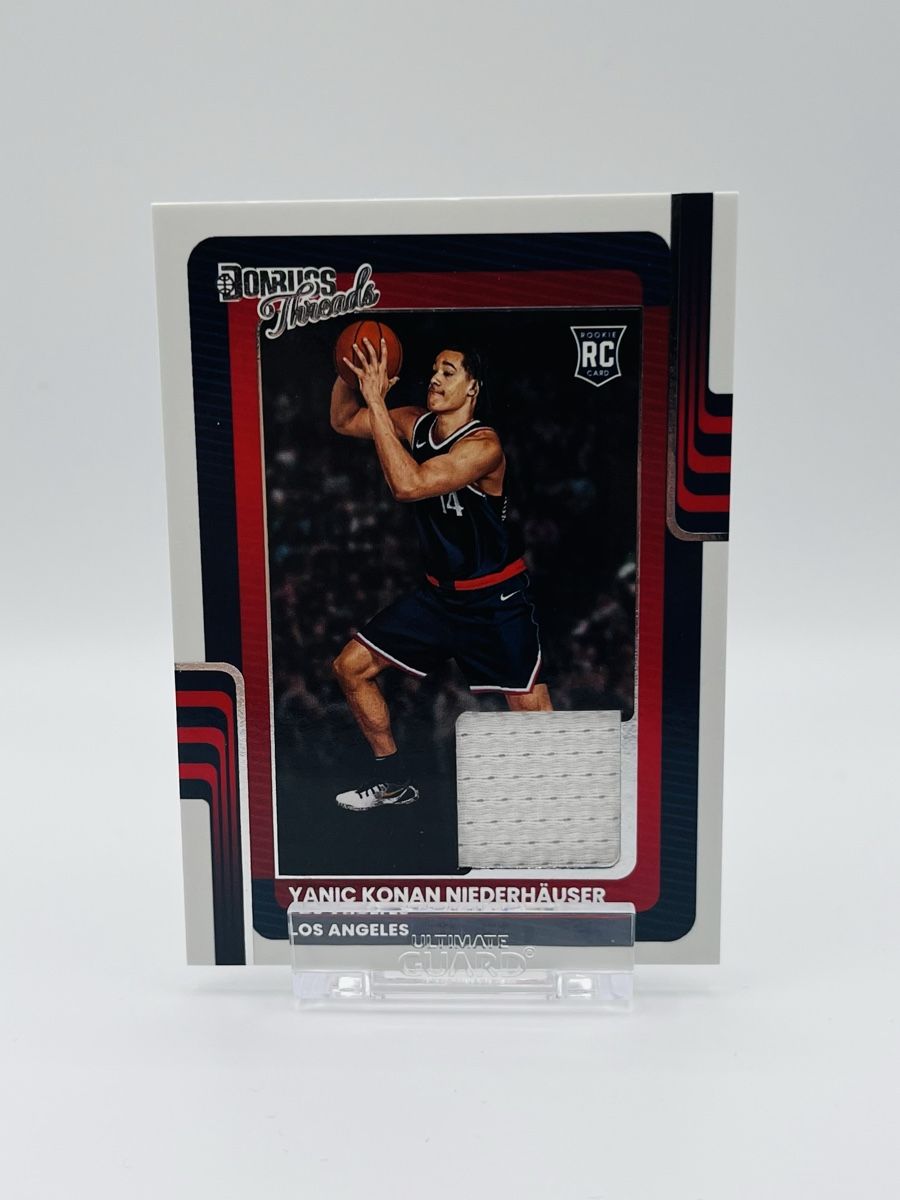 Nba Carte collezionabili: Yanic Konan Niederhäuser Donruss Threads RC Relic Patch – Usato da Biel/Bienne venduto da historian-198