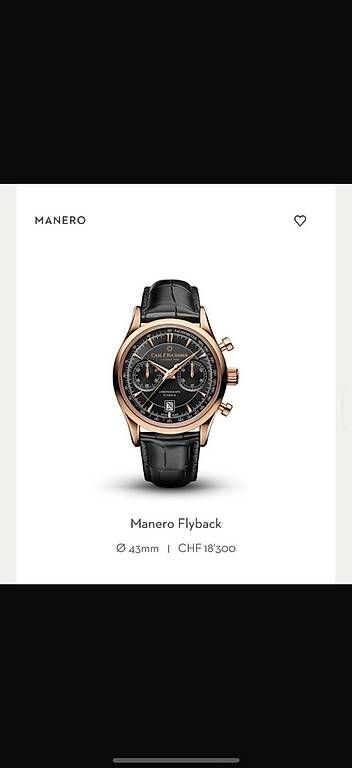 Orologi: Carl Bucherer Manero Flyback – Usato da Zürich venduto da 1daniela1