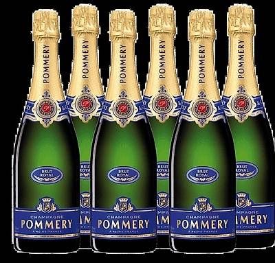 Vino: 6 FLASCHE POMMERY BRUT CHAMPAGNER – Usato da Schönenwerd venduto da 1952kv