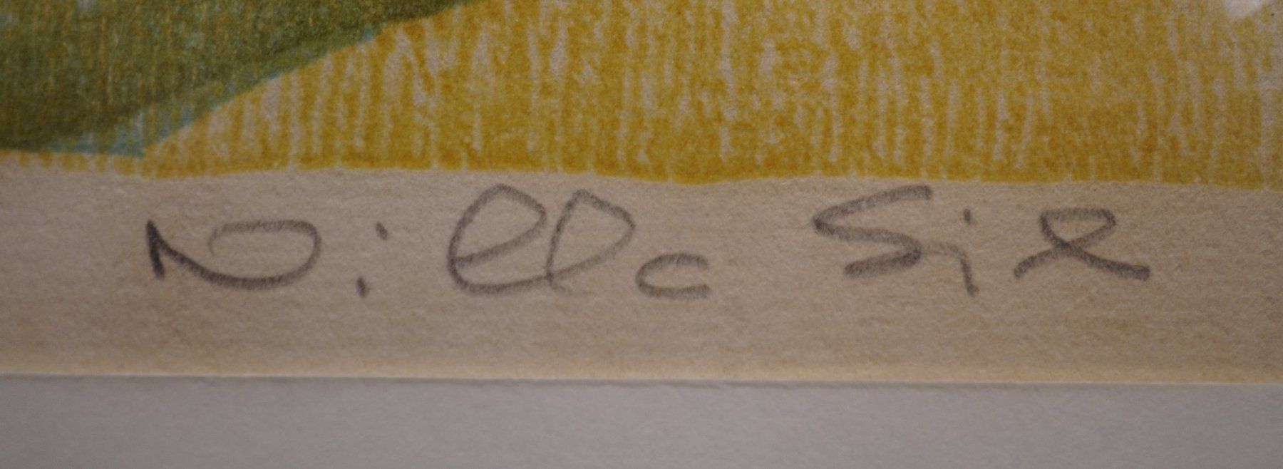Grafica & Litografie: Lithographie 2/3 Nilla Six (MA225) – Usato da Basel venduto da B.W.B. 4