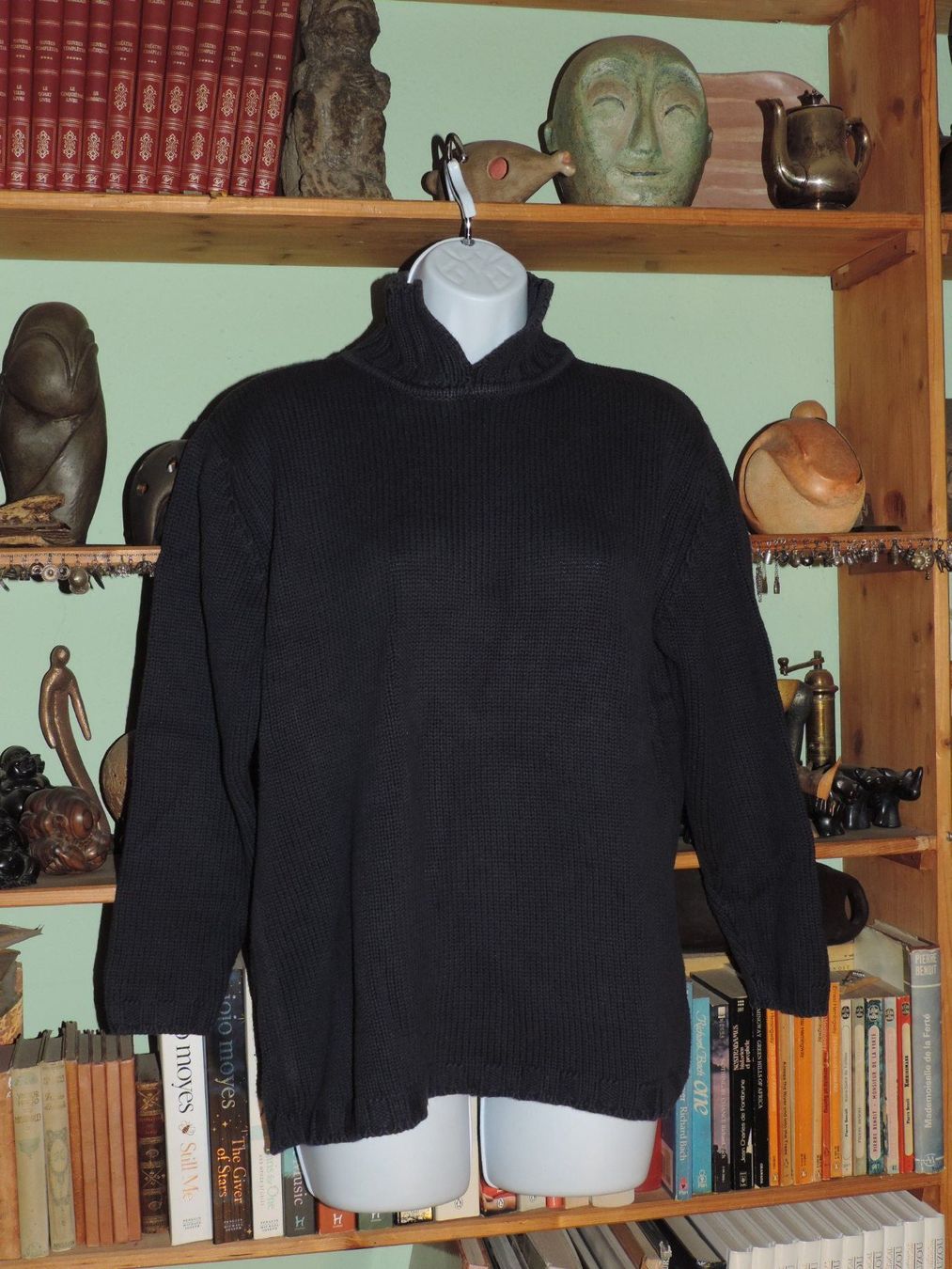 Maglioni & Felpe: pull maille bleu marine – Usato da Genève venduto da Axelle333 4