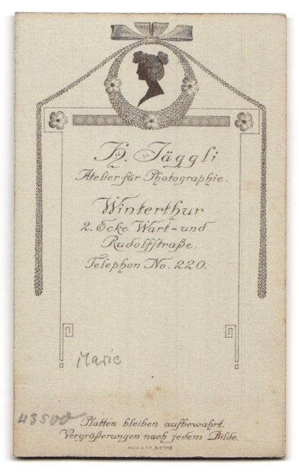 Fotografie & Manifesti: Fotografie Hans Jäggli, Winterthur, 2.  – Usato da Berlin venduto da bartko-reher 1