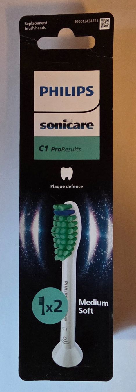 Philips Sonicare Cura dei denti: Philips Sonicare C1 ProResults Bürstenköpf Medium Soft – Nuovo e nell'imballaggio originale da Möhlin venduto da mic_lo