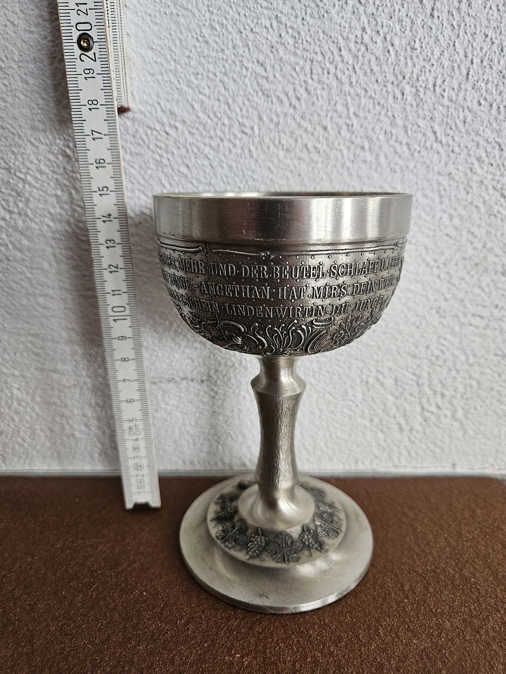 Tutte le decorazioni: Zinnkelch graviert  – Nuovo (secondo la descrizione) da Eschenbach SG venduto da MarThu