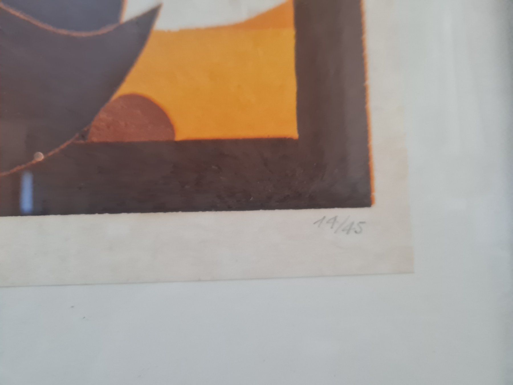Grafica & Litografie: Urs Flury Aetigen Solothurn Lithographie 1982 – Usato da Hofstetten b. Brienz venduto da Nordtor 1