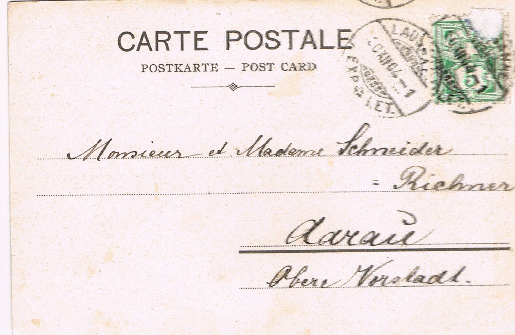 Cartoline postali: LAUSANNE Vue générale - Gesamtansicht – Nuovo (secondo la descrizione) da Buchs AG venduto da Baerfisch 2